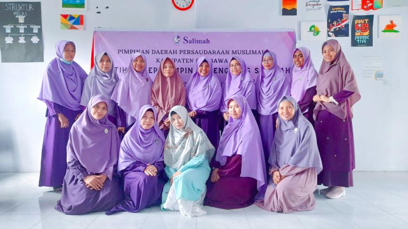 PD Salimah Kab. Sumbawa mengadakan acara Pelatihan Kepemimpinan Pengurus Salimah 1