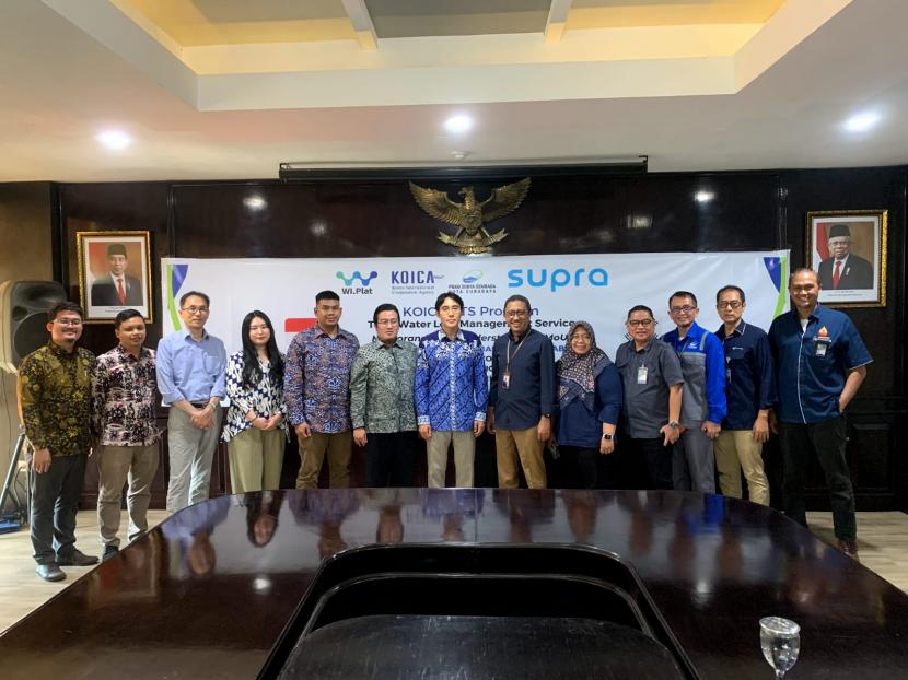 PDAM Surya Sembada Kota Surabaya terpilih sebagai mitra proyek grant dari KOICA dalam Program Creative Technology Solution tahap 2 (CTS 2).