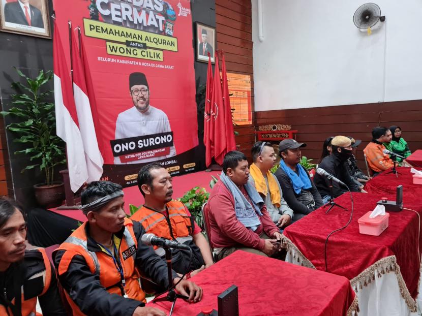 PDIP Jawa Barat menyelenggarakan Cerdas Cermat Alquran, untuk kalangan Wong Cilik, Sabtu (16/4/2023).