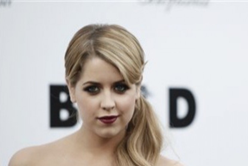 Peaches Geldof, the daughter of irish musician, Bob Geldof (file photo)