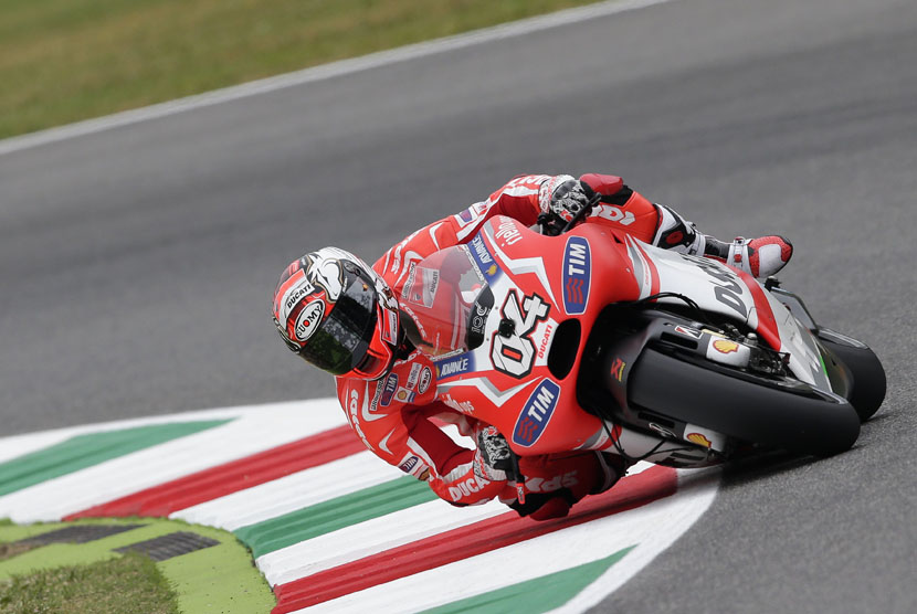 Pebalap Ducati, Andrea Dovizioso. 
