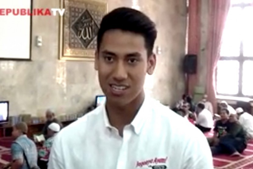 Pembalap muda Indonesia Sean Gelael. 
