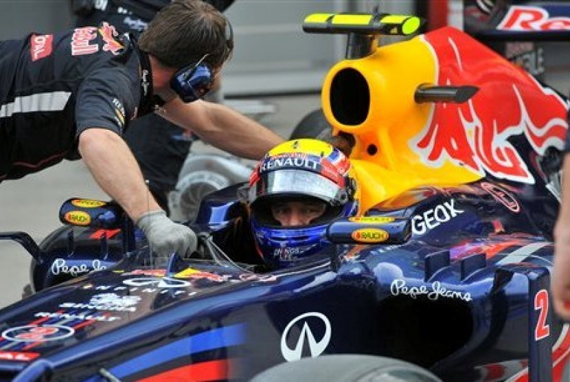 Pebalap Red Bull, Mark Webber.