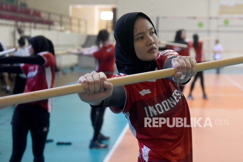 Pebola voli putri Timnas Putri. Foto (Ilustrasi).