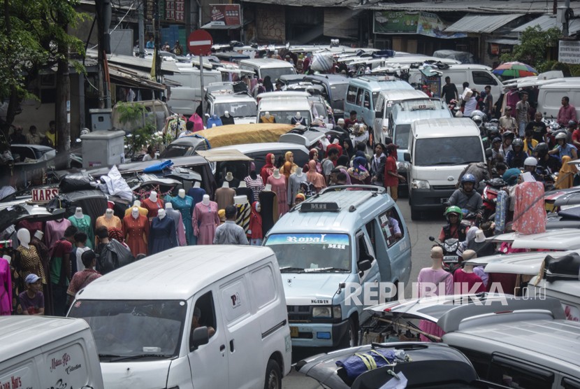 Suasana di Tanah Abang, Jakarta Pusat. (Ilustrasi)