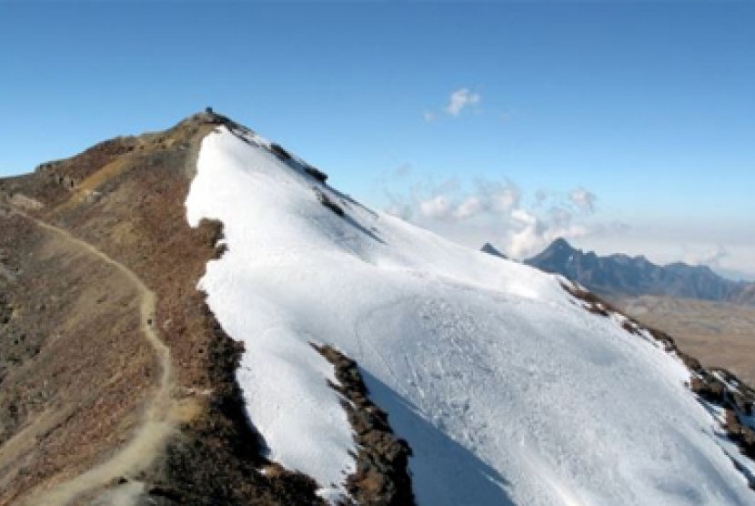 Pegunungan Andes, tempat perkampungan purbakala tertinggi di dunia dilaporkan berada.