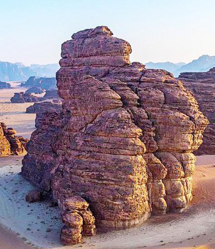 Pegunungan Hisma Arab Saudi 