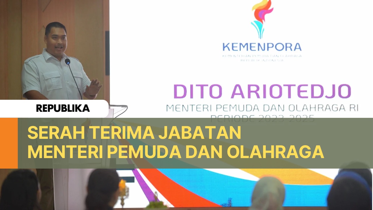 Ucapan Perpisahan Dito usai Tak Jabat Menpora