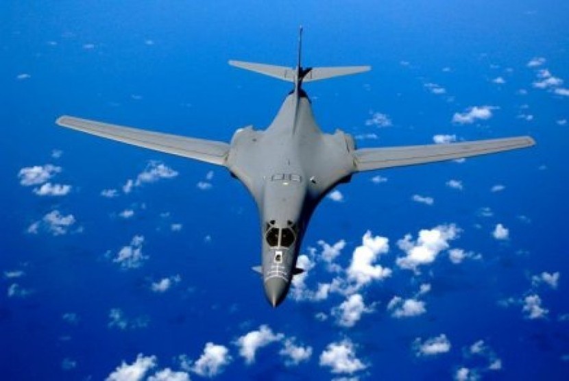 pesawat pengebom AS, ilustrasi