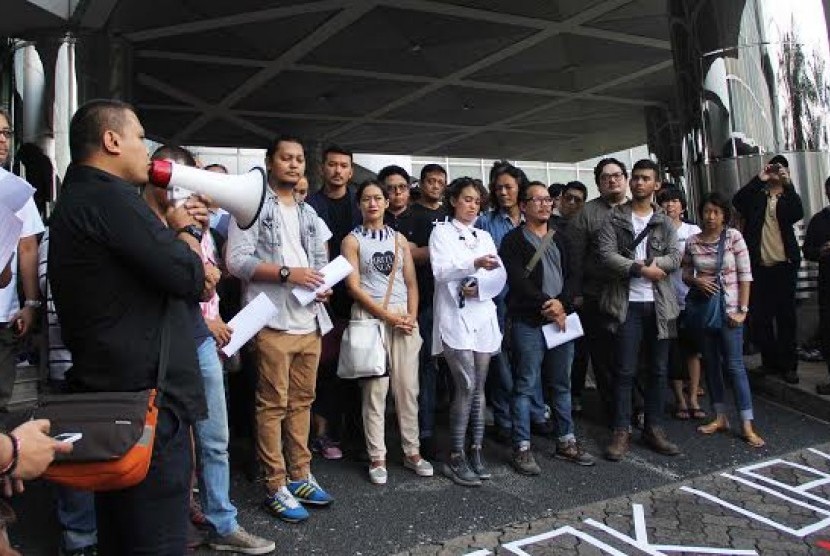 Pekerja film menyampaikan surat terbuka kepada Menteri Pariwisata Arief Yahya terkait skandal Berlinale