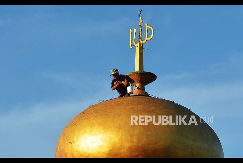 Kapan Kubah Diadopsi Masjid Di Indonesia Republika Online