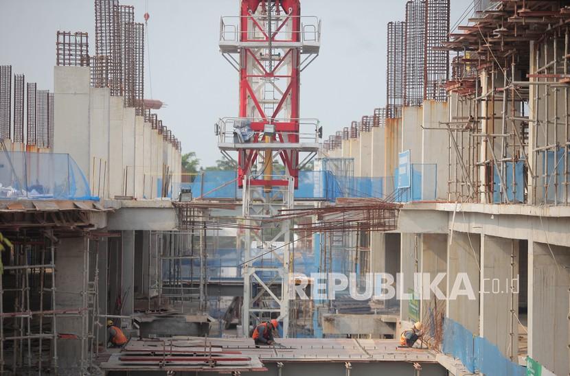 Pusat niaga tertua di Jakarta, Pusat Grosir Senen Jaya sudah hampir selesai direvitalisasi.