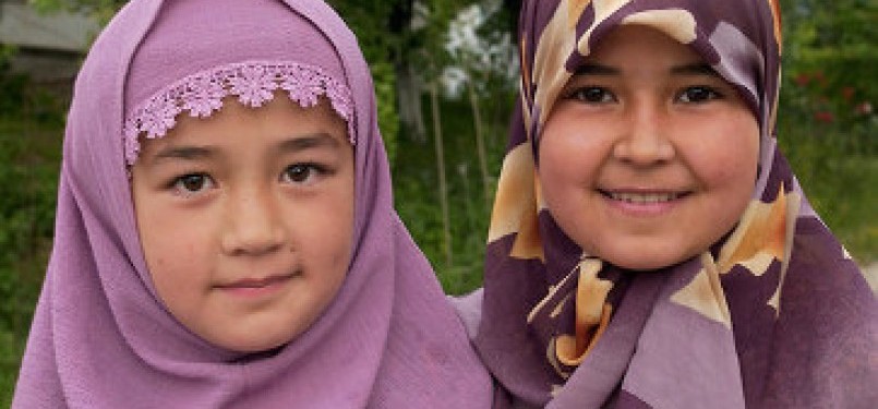 Pelajar Muslim di Kirgistan 