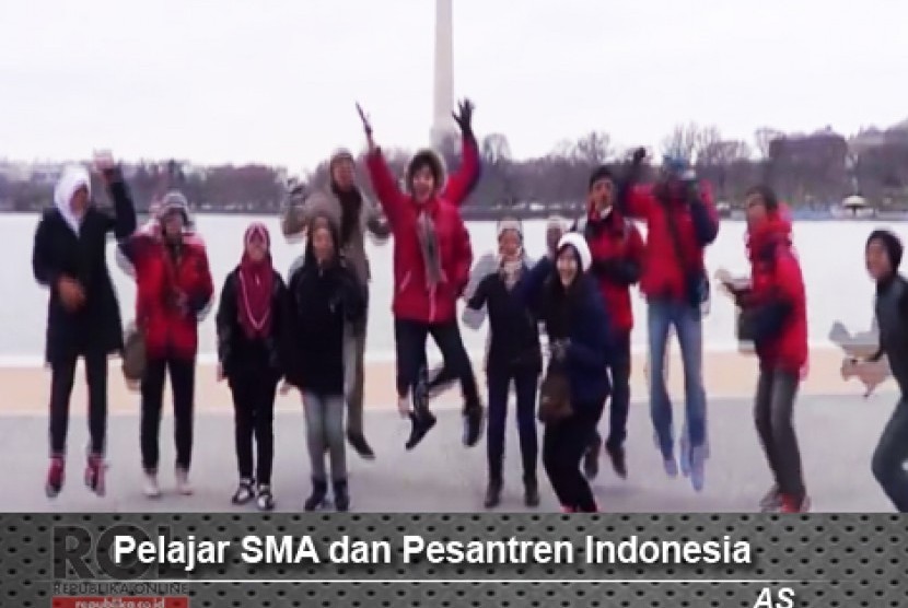 Pelajar SMA dan Pesantren Indonesia di AS