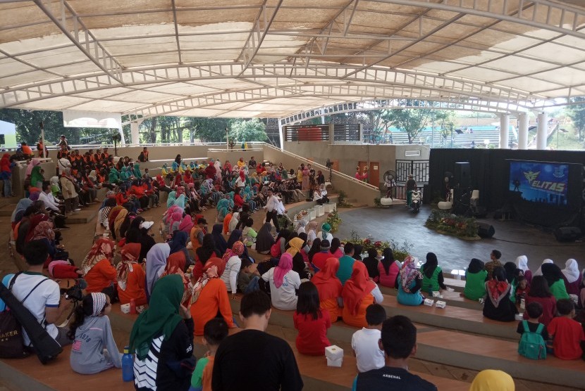 Pelaksanaan Hari Peduli Sampah Nasional 2019 yang berlangsung di Jaletreng Riverpark, Serpong, Tanggerang Selatan.