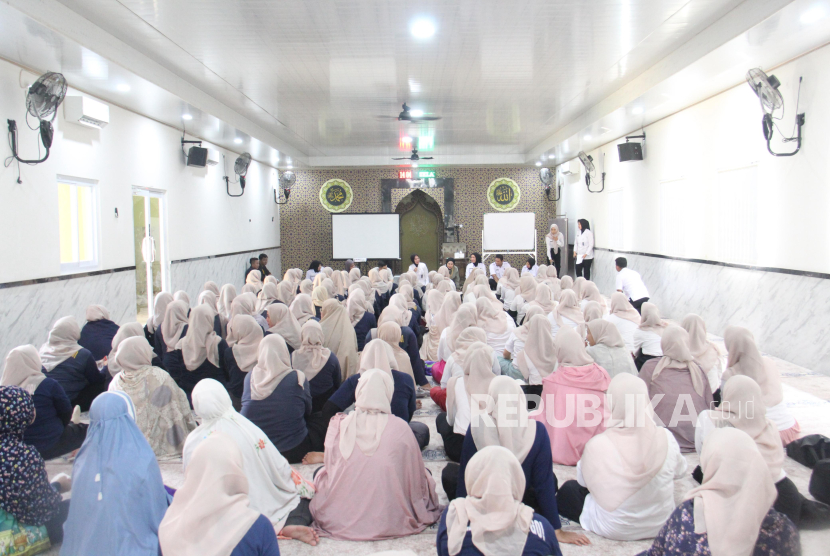 Pelaksanaan program Pembinaan Lapas Perempuan Berdaya di Lapas Kelas UII A Tangerang, Banten, Jumat (29/8/2025).