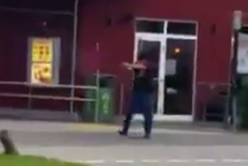 Pelaku penembakan di restoran McDonald dekat mal Olympia-Einkaufszentrum, Muenchen, Jerman, pada Jumat (22/7)