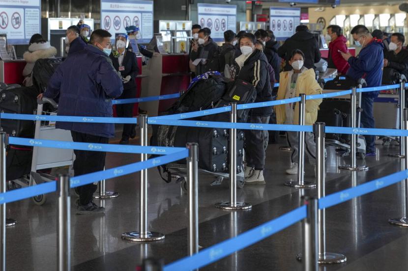 China memberlakukan pembatasan balasan untuk para pendatang dari Korea Selatan (Korsel) dan Jepang