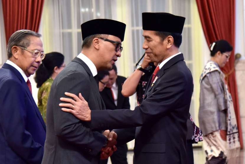 Pelantikan Agus Gumiwang resmi dilantik jadi Menteri Sosial 