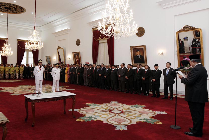 Suasana dalam Istana Kepresidenan Yogyakarta, DIY 