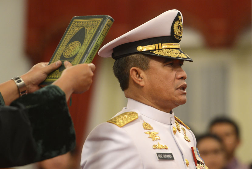 Navy Chief of Staff Vice Admiral Ade Supandi