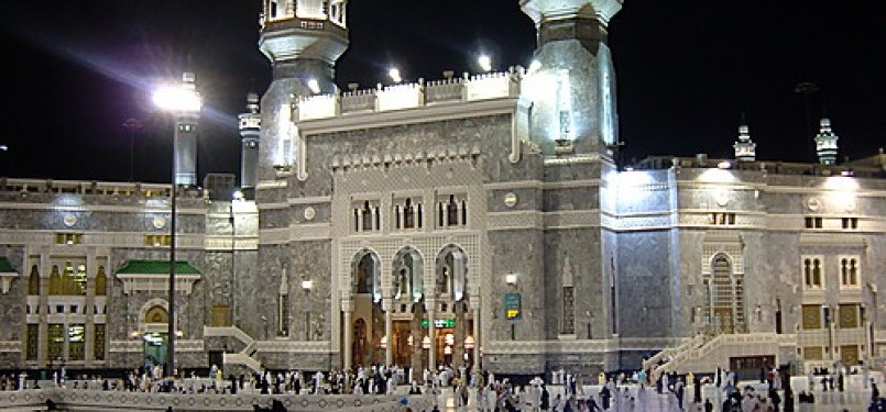 Pelataran Masjidil Haram. Ilustrasi