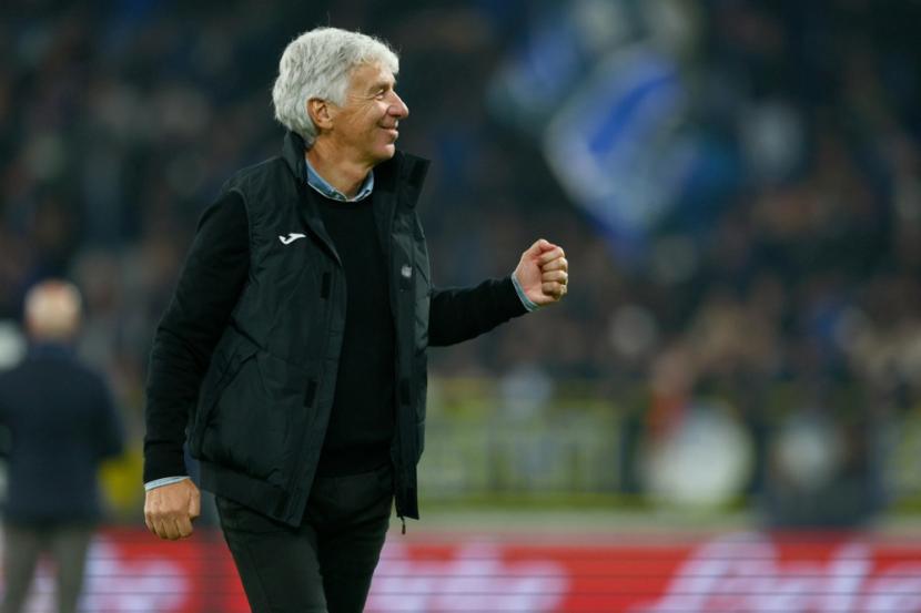 Pelatih Atalanta Gianpiero Gasperini