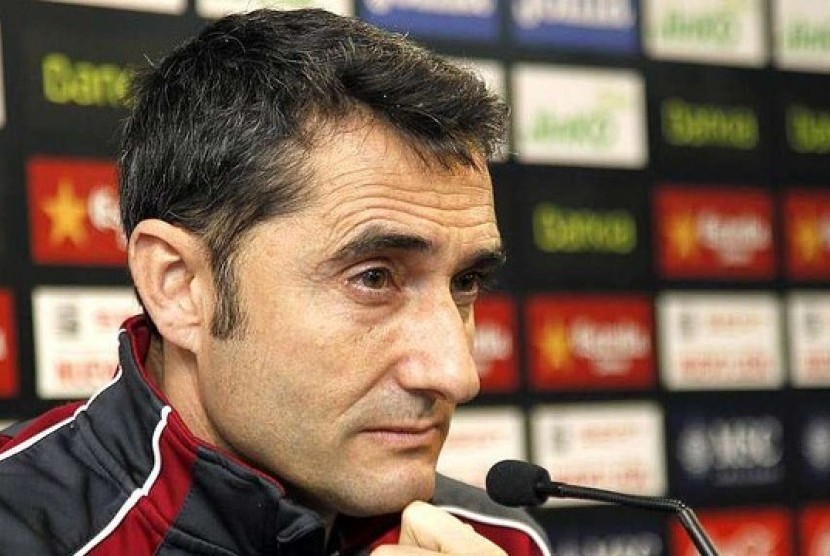 Pelatih Athletic Bilbao Ernesto Valverde