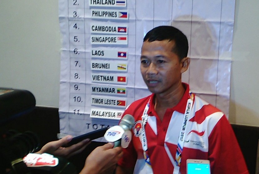 Pelatih paraatletik Indonesia, Slamet Widodo.