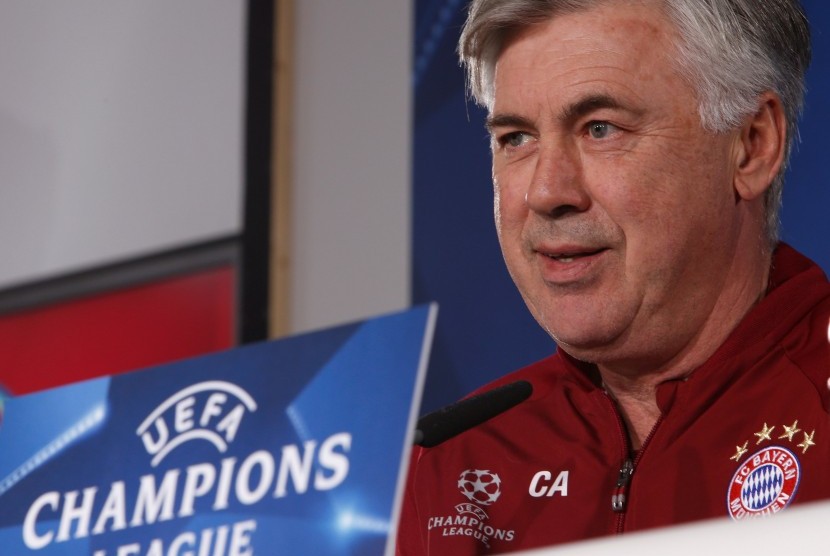 Pelatih Bayern Muenchen, Carlo Ancelotti.