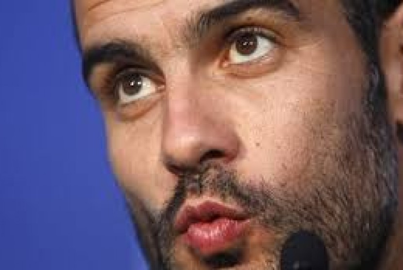 Pelatih Bayern Muenchen, Pep Guardiola.