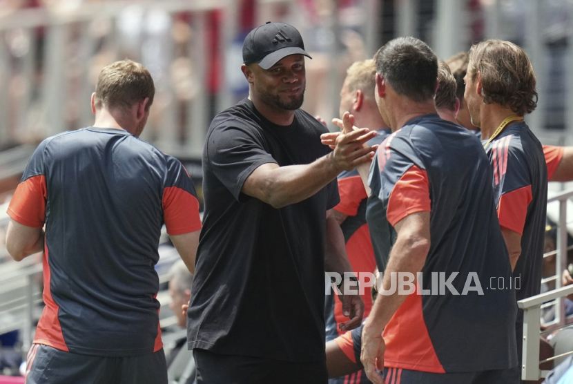 Pelatih Bayern Munchen Vincent Kompany.