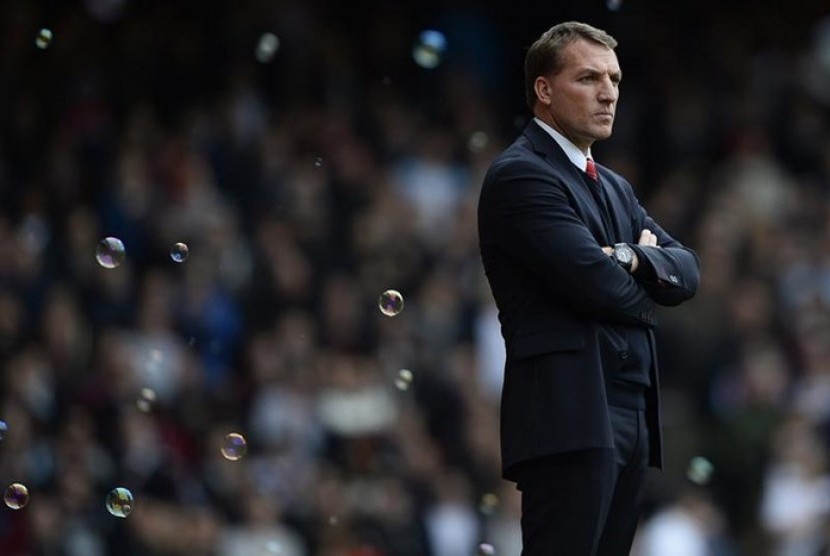 Pelatih Brendan Rodgers.