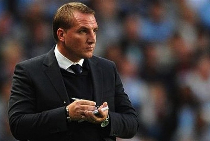 Pelatih Brendan Rodgers.