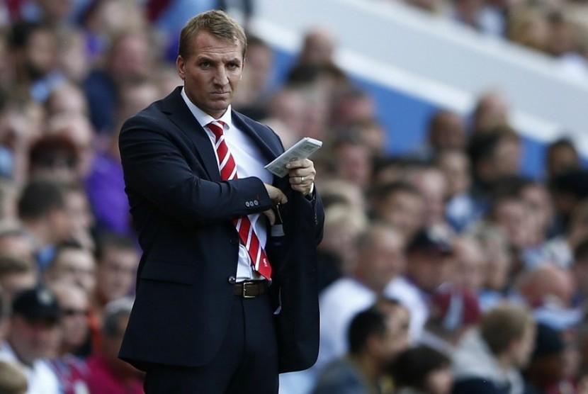 Pelatih Brendan Rodgers.