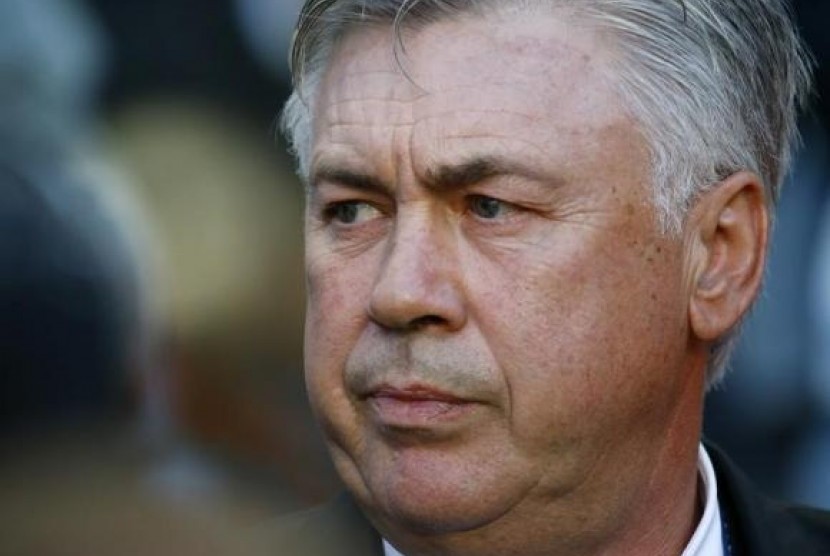 Pelatih Carlo Ancelotti.