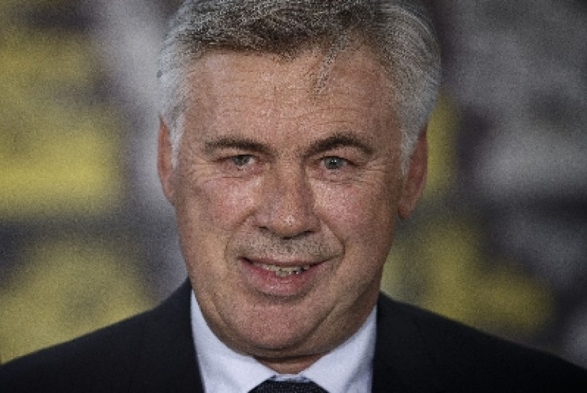 Pelatih Carlo Ancelotti.