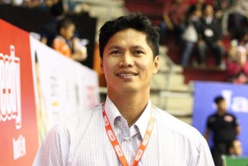 Pelatih CLS Knights, Wahyu Hidayat.