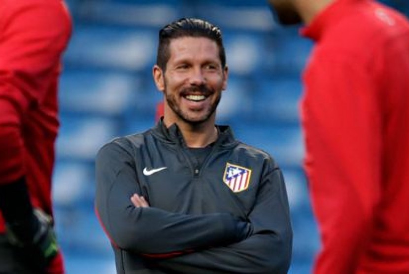 Pelatih Diego Simeone.