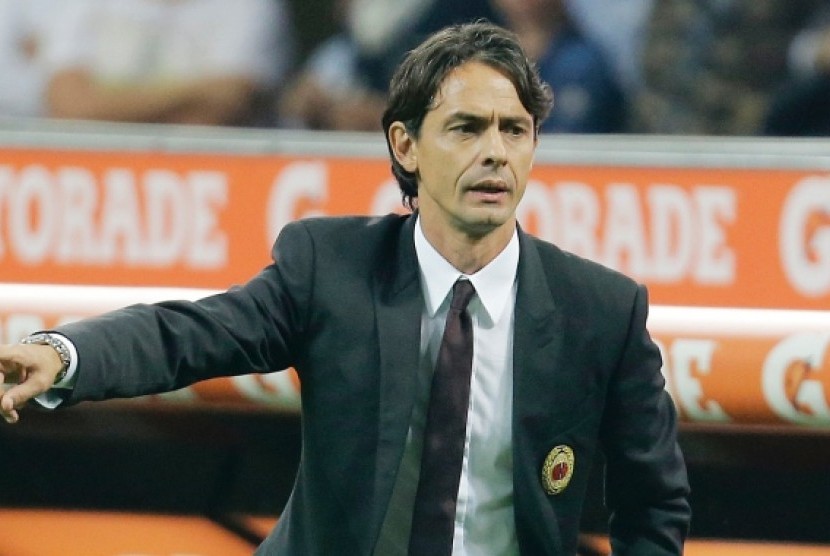 Pelatih Filippo Inzaghi.