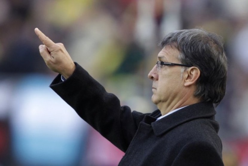 Pelatih Gerardo Martino.