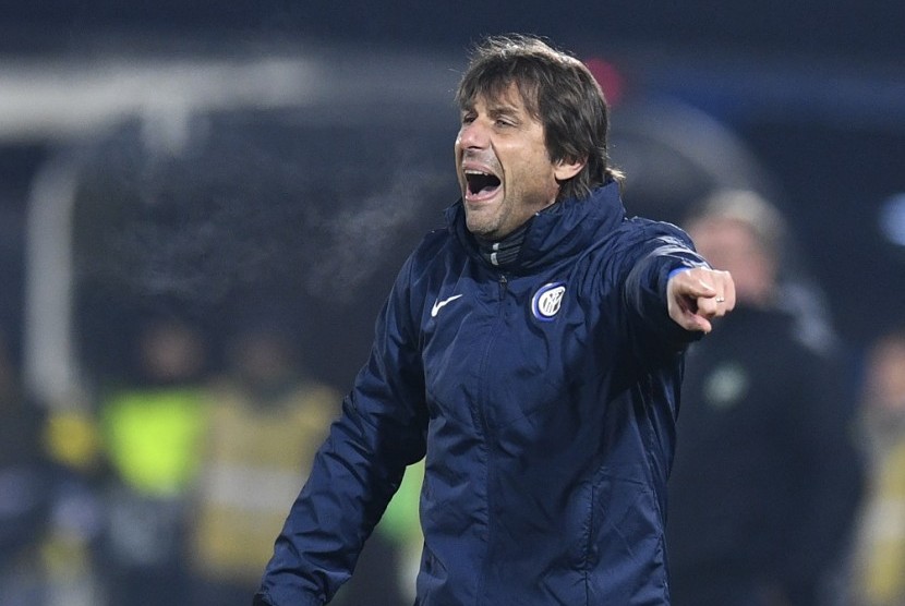 Pelatih Inter Milan Antonio Conte.