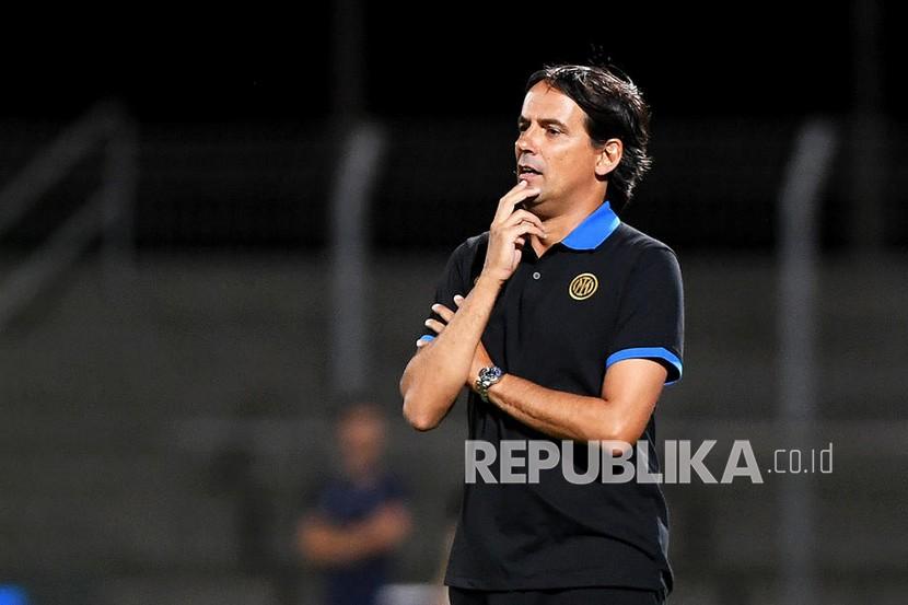 Pelatih Inter Milan Simone Inzaghi 