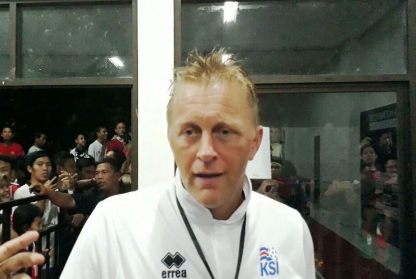 Pelatih Islandia Heimir Hallgrimson