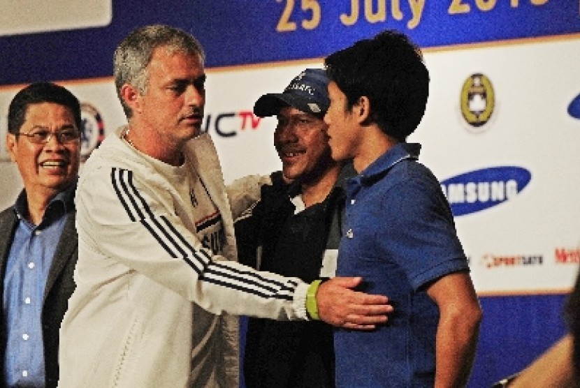 Pelatih Jose Mourinho.