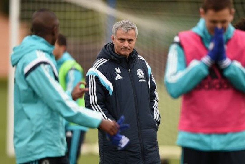 Pelatih Jose Mourinho.