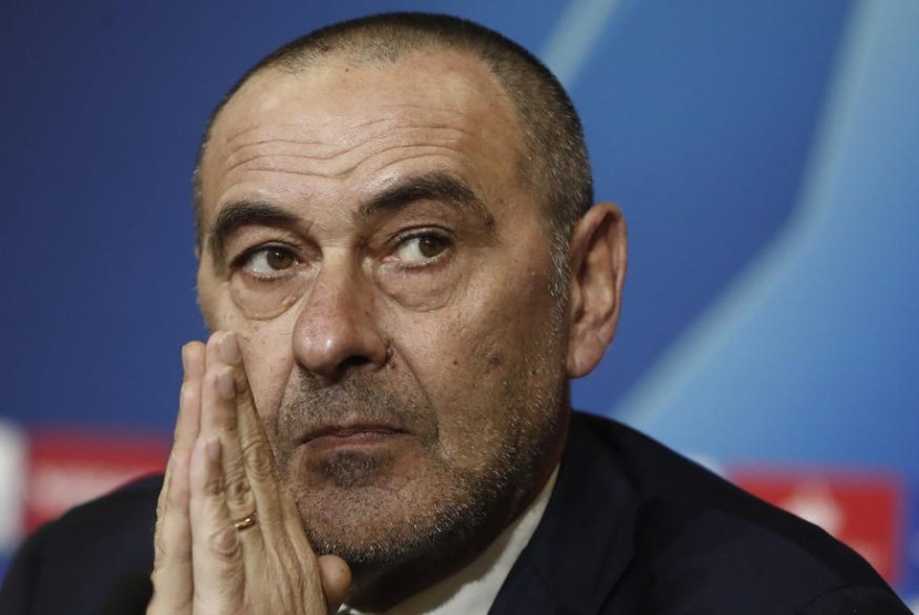 Pelatih Juventus, Maurizio Sarri.