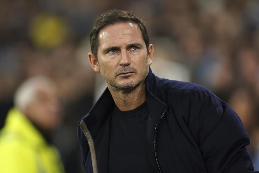 Pelatih kepala Everton Frank Lampard.
