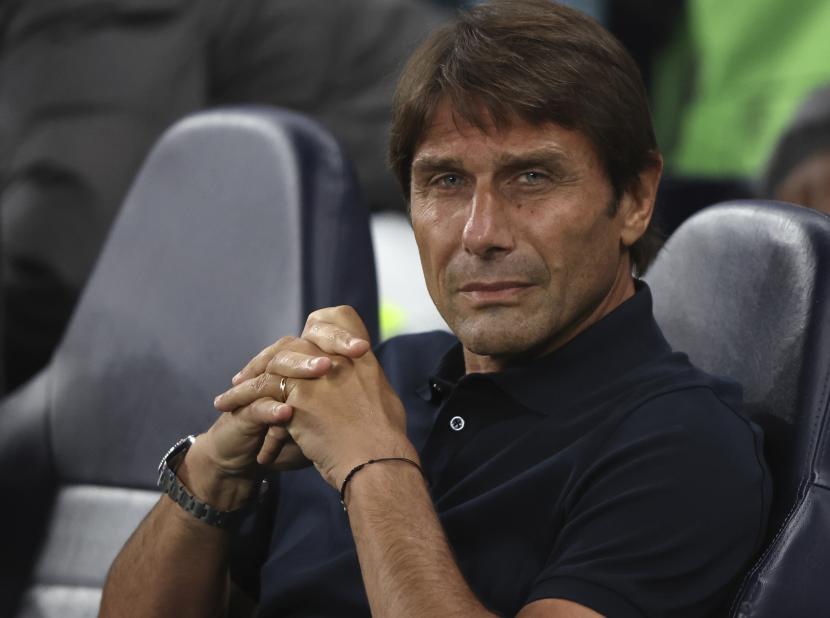 Mantan pelatih Juventus yang kini menjadi pelatih Tottenham Hotspur, Antonio Conte.