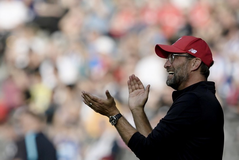 Pelatih Liverpool, Juergen Klopp.